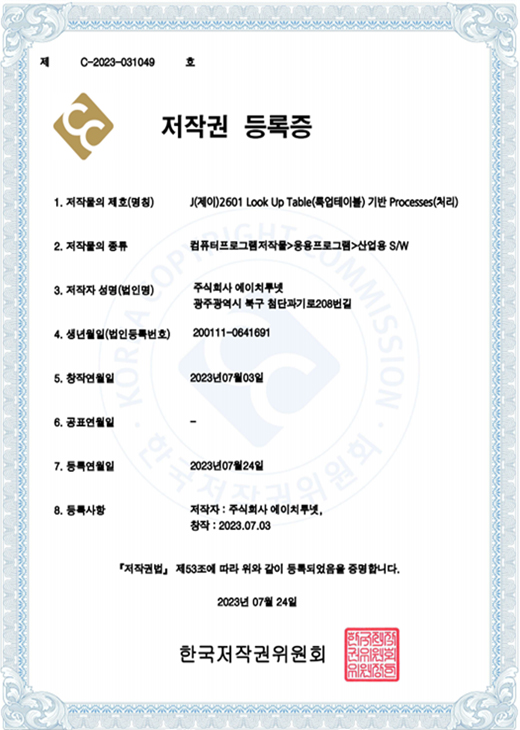 저작권 등록증